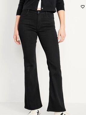 3 Pair- Old Navy Flare Jeans - High Rise-3 Pairs - 3 diff colors - like new